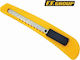 FFG Faltschneider Teppich mit Kunststoff Körper und Klingenbreite 9mm Yellow
