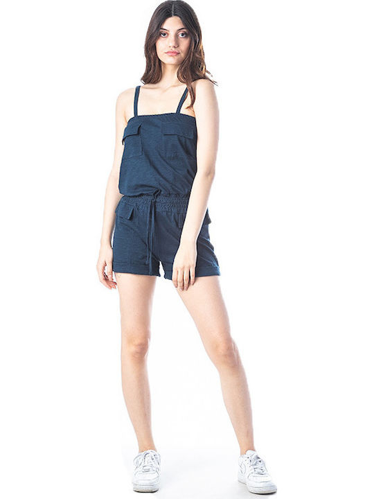 Paco & Co Women's One-piece Shorts Navy Blue