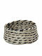Espiel Brotkorb Geflecht Beige 18x18x8cm