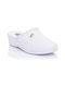 Sunshine Leather Anatomic Clogs White