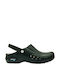 Nursing Care Advance Leder Anatomisch Clogs Schwarz