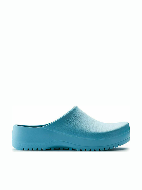 Birkenstock Super Birki Ανατομικά Σαμπό Μπλε