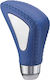 Auto Gs Shift Knob Ταχυτήτων στο Πλάι Universal Νίκελ Blue