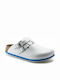 Birkenstock Kay SL Professional Leder Anatomisch Holzschuhe Weiß