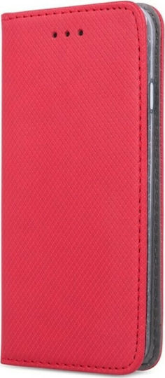Smart Magnet Book Δερματίνης Κόκκινο (Huawei P40 Lite E)