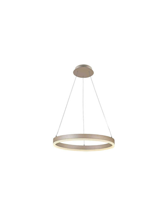 VK Lighting VK/04251PE/CG/W/60 Pendant Light LED with Warm White Light Gold