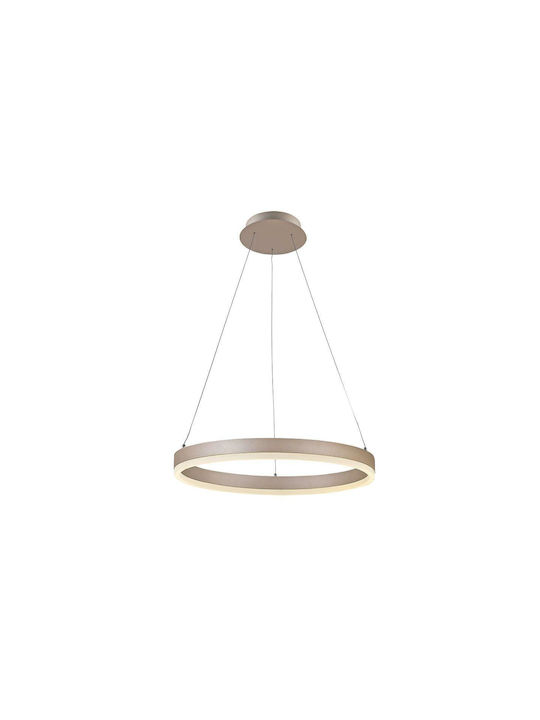 VK Lighting VK/04251PE/CG/W/40 Pendant Light LED with Warm White Light Gold