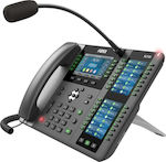 Fanvil X210i Wired IP Phone with 20 Lines Black