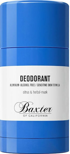 Baxter Of California Citrus & Herbal Musk Αποσμητικό σε Stick Χωρίς Αλουμίνιο 75gr