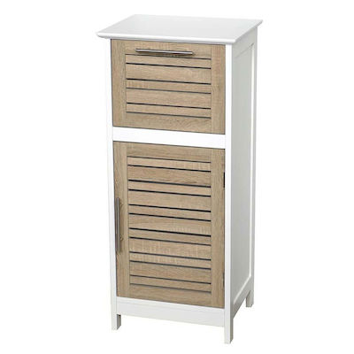 9902306 Badezimmerschrank B30xT30xH83cm Natürlich