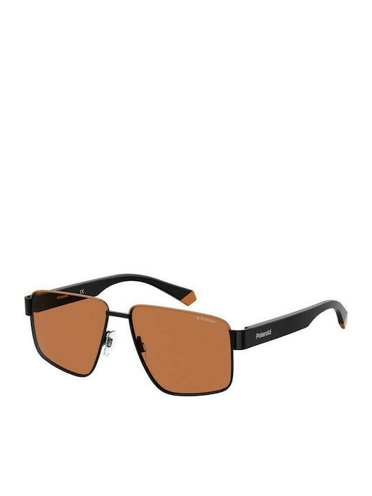 Polaroid Men's Sunglasses with Black Metal Fram...