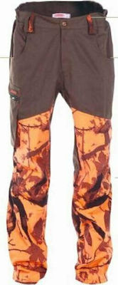 Dispan Jagdhose Jagdhose Orange Variante in Orange Farbe 3ΑΠΚ