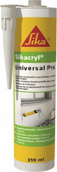 Sika Sikacryl Universal Pro Ακρυλική Σιλικόνη Ξύλου Λευκή 310ml