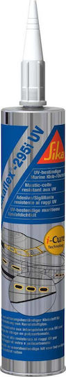 Sika 295 UV Adhesive Mastic Polyurethane White 300ml