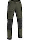 Pinewood Caribou TC Hunting Pants Waterproof Mid Green/Moss Green in Khaki Color
