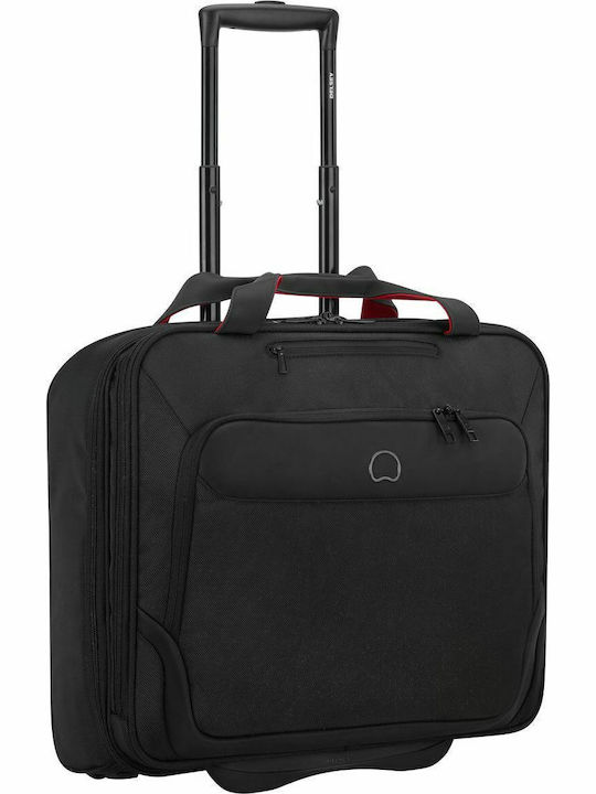Delsey Parvis Plus Kabinen-Stoffkoffer Schwarz ...