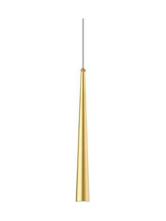 Luma Pendant Light Single-Light for Socket G9 Gold