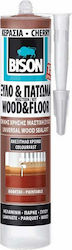 Bison Wood & Floor Силиконова Мастика Дървени Череша 300мл 1бр Bison Wood & Floor Силиконова Мастика Дървени Череша 300мл 1бр