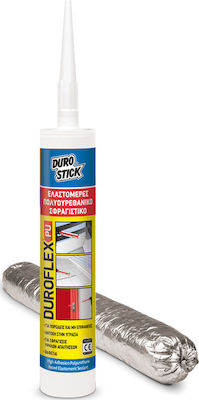 Durostick Duroflex-Pu Mastic Polyurethane for Wood Gray 600ml