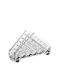 Bohemia Napkin Holder Diamond Transparent 17cm CBH00900700