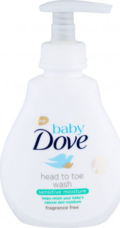 Dove 2 in 1 Shampoo & Shower Gel 200ml with Pump