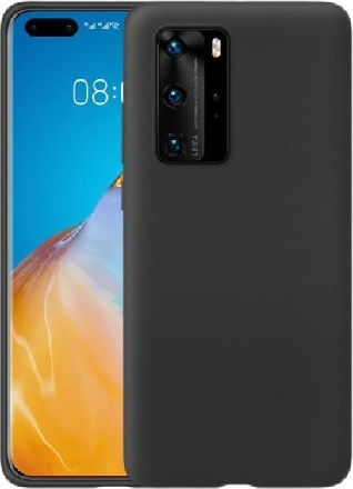 Back Cover Σιλικόνης Μαύρο (Huawei P40 Pro)