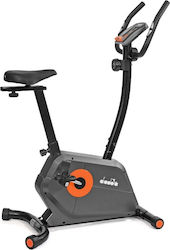 Diadora Fitness Astra Upright Exercise Bike Magnetic with Wheels