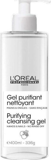 L'Oréal Professionnel Purifying Cleansing Dezinfectant Gel Pentru mâini cu pompă 400ml