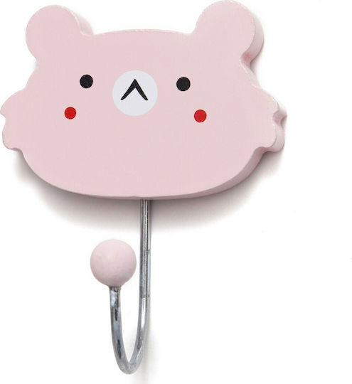 Petit Monkey Wooden Kids Wall Hanger 4.2x1.2x7cm Petit Monkey Wooden Kids Wall Hanger 4.2x1.2x7cm