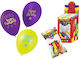 Set of 12 Balloons Latex Multicolour Birthday-Celebration 26cm