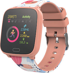 Forever JW-100 Smartwatch με Παλμογράφο (Πορτοκ...