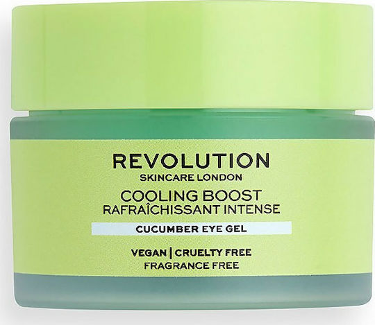 Revolution Beauty Cooling Boost Cucumber Eye Gel for Moisturizing and Firming 15ml