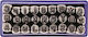 Impact Latin Letters 6mm 27 Pieces