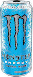 Monster Ultra Blue Κουτί Energy Drink με Ανθρακικό Χωρίς Ζάχαρη 500ml