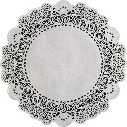Leone Place Mats White Lace 20cm 250pcs