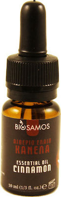 Bio Samos Organic Essential Oil Cinnamon with Dropper 10ml