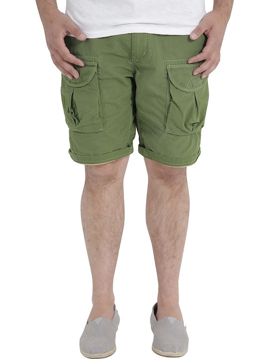 Herrenshorts Cargo Grün