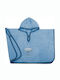 Greenwich Polo Club Baby Hooded Poncho Bathrobe 2938 Light Blue 40x60cm