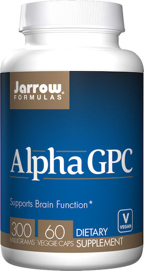 Jarrow Formulas Alpha GPC 300mg Alte Suplimente Alimentare 60 Capsule