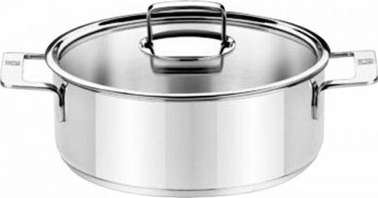 Bra Signature Shallow Stainless Steel Pot 5.5lt / 30cm