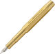 Kaweco Writing Pen Medium Gold made of Brass with Red Ink 10000918