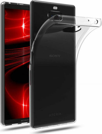 Flexair Back Cover Silicone Transparent (Xperia 10 Plus)