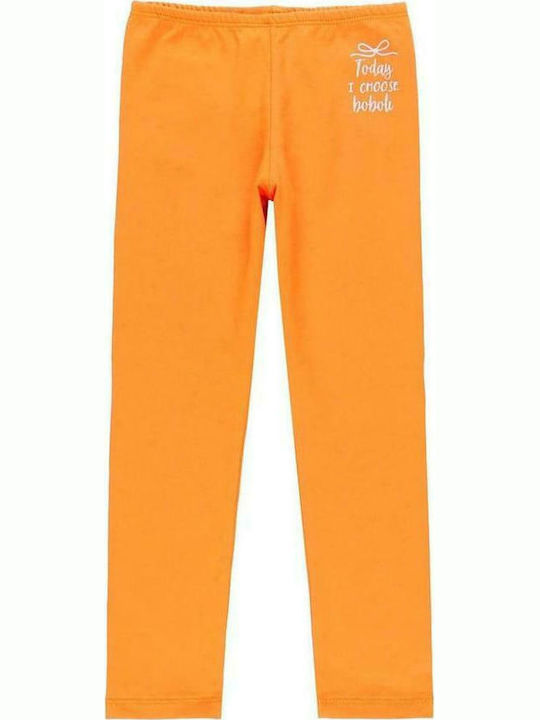 Boboli Kids Legging Long Orange