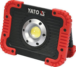 Yato Battery Jobsite Light LED with Brightness up to 800lm Φακός 10W