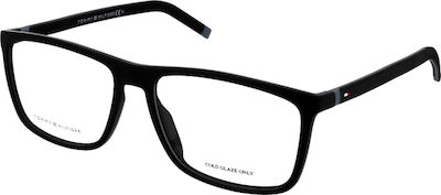 Tommy Hilfiger Bărbați Plastic Rame Ochelari Negru TH1742 08A