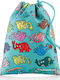 Kukuxumusu Mixelefan Kids Bag Pouch Bag Turquoise