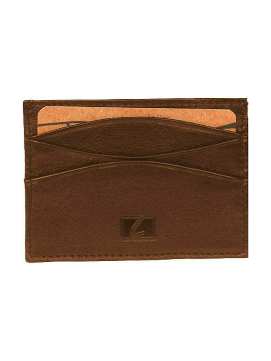Lavor Leather Men's Card Wallet With RFID Dark ...
