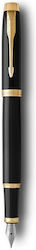 Parker I.M. Core Πένα Γραφής Fine Μαύρη με Μαύρο Μελάνι Parker I.M. Core Πένα Γραφής Fine Μαύρη με Μαύρο Μελάνι