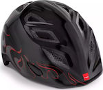 MET Genio Kids' Helmet for City Bike Black with LED Light