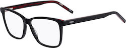 Hugo Boss Plastic Eyeglass Frame Cat Eye Black HG 1078 UYY